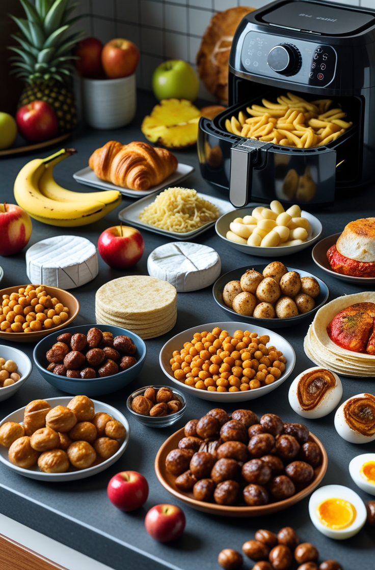 20 aliments surprenants que l’on peut cuire à l’Air Fryer