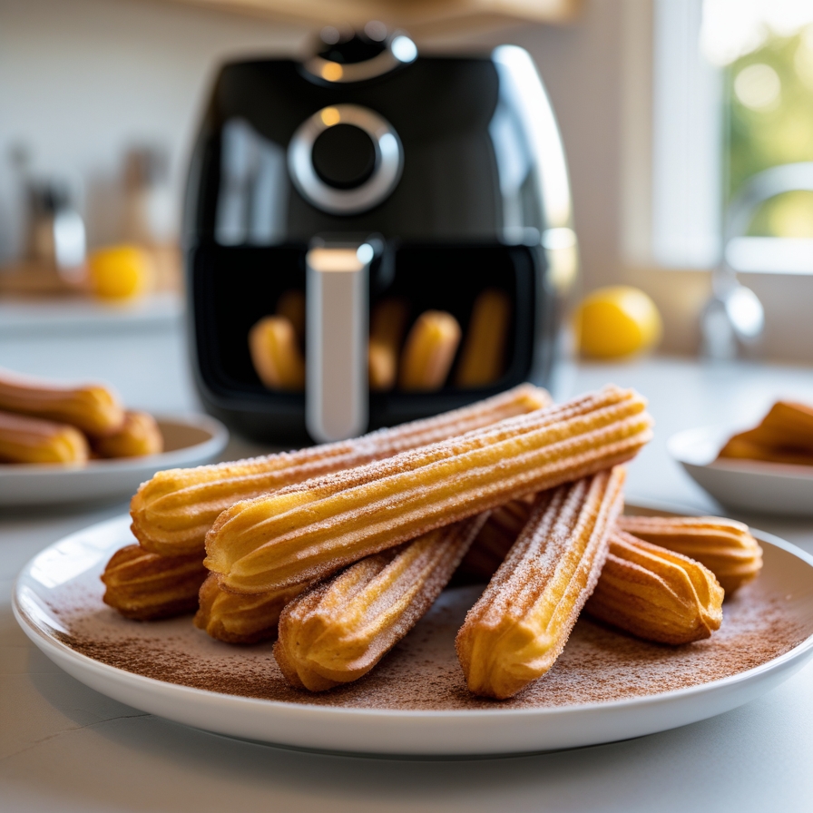 Churros maison à l’air fryer : croustillants, légers et irrésistibles