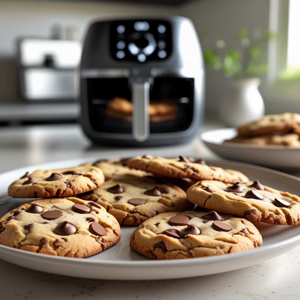 Cookies moelleux et croustillants à l’air fryer : rapides et délicieux