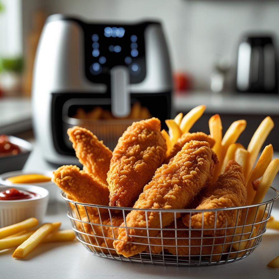 Tenders façon KFC à l’air fryer : ultra croustillants et savoureux, sans friture