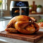 🍗 Poulet entier à l’air fryer : recette croustillante et juteuse