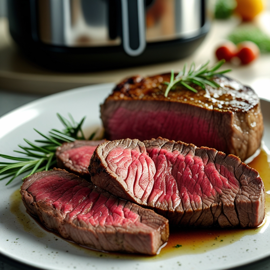 Steak à l’air fryer juteux et parfaitement saisi