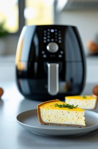 Quiche sans pâte rapide à l’air fryer