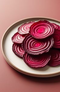 Chips de betterave maison croustillantes a l'air fryer