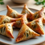 Mini-samossas vegetariens croustillants à l'air fryer