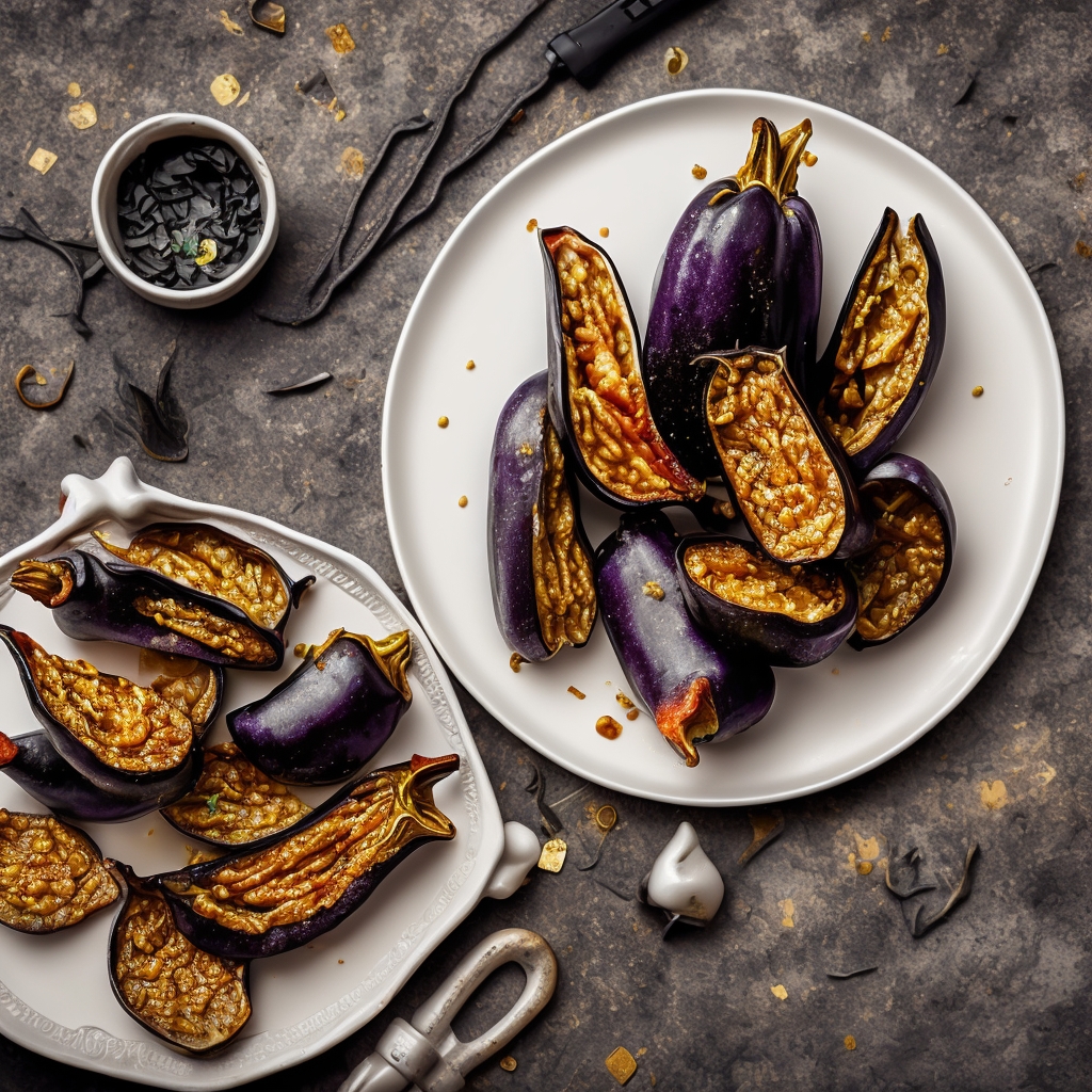 Aubergines croustillantes a l'air fryer faciles